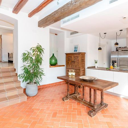 La Terraza - Grosszuegiges Appartment In Katalanischer Masia Sant Iscle De Vallalta 외부 사진