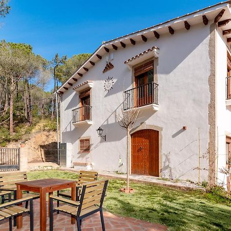La Terraza - Grosszuegiges Appartment In Katalanischer Masia Sant Iscle De Vallalta 외부 사진
